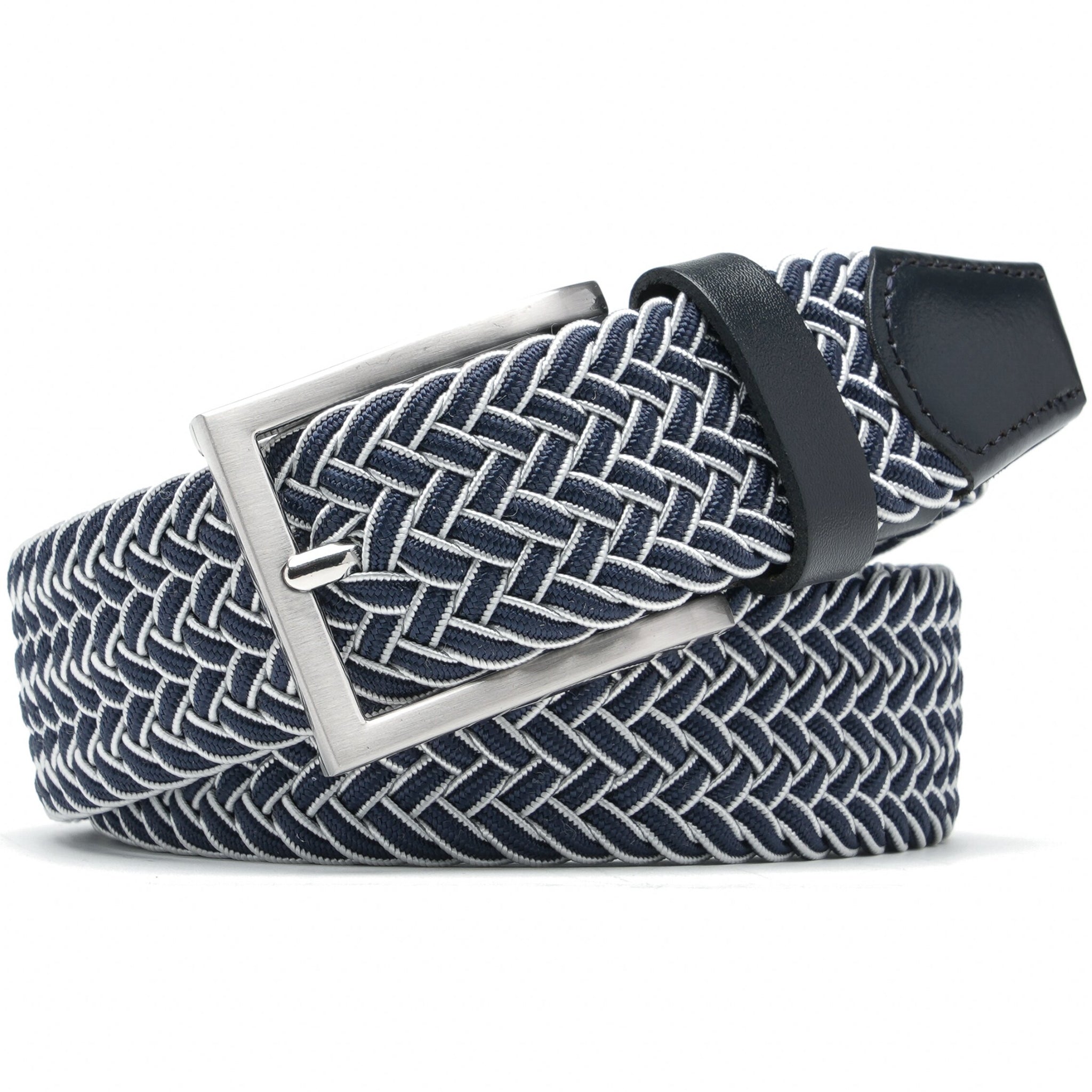 Mens Belt - Braided Stretch Golf Belt for Men 1 3/8"- Mens Gift for Golf Pants La2116 #6