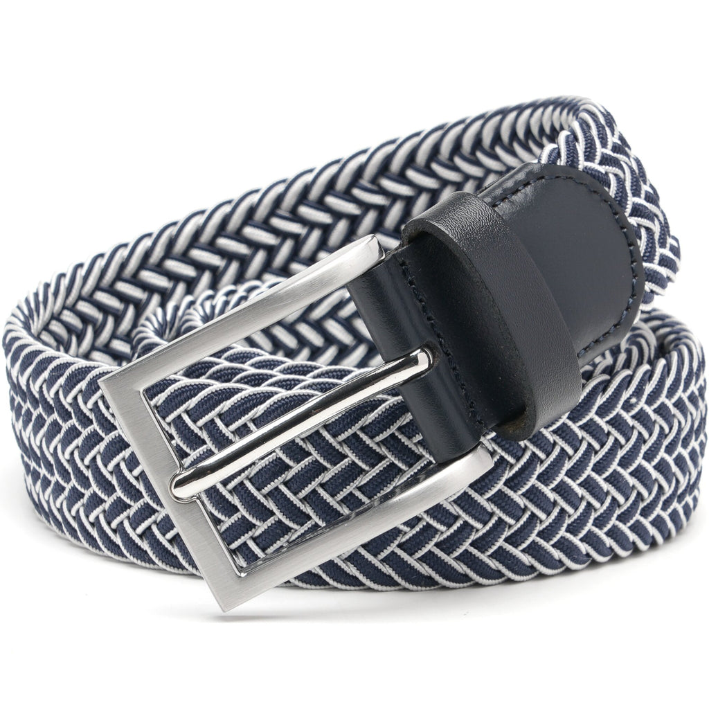 Mens Belt - Braided Stretch Golf Belt for Men 1 3/8"- Mens Gift for Golf Pants La2116 #6