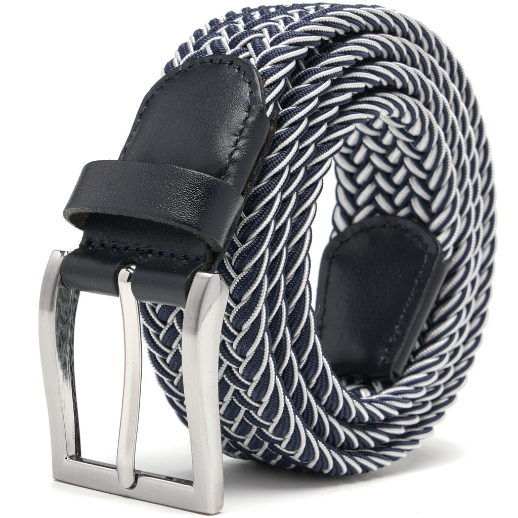 Mens Belt - Braided Stretch Golf Belt for Men 1 3/8"- Mens Gift for Golf Pants La2116 #6