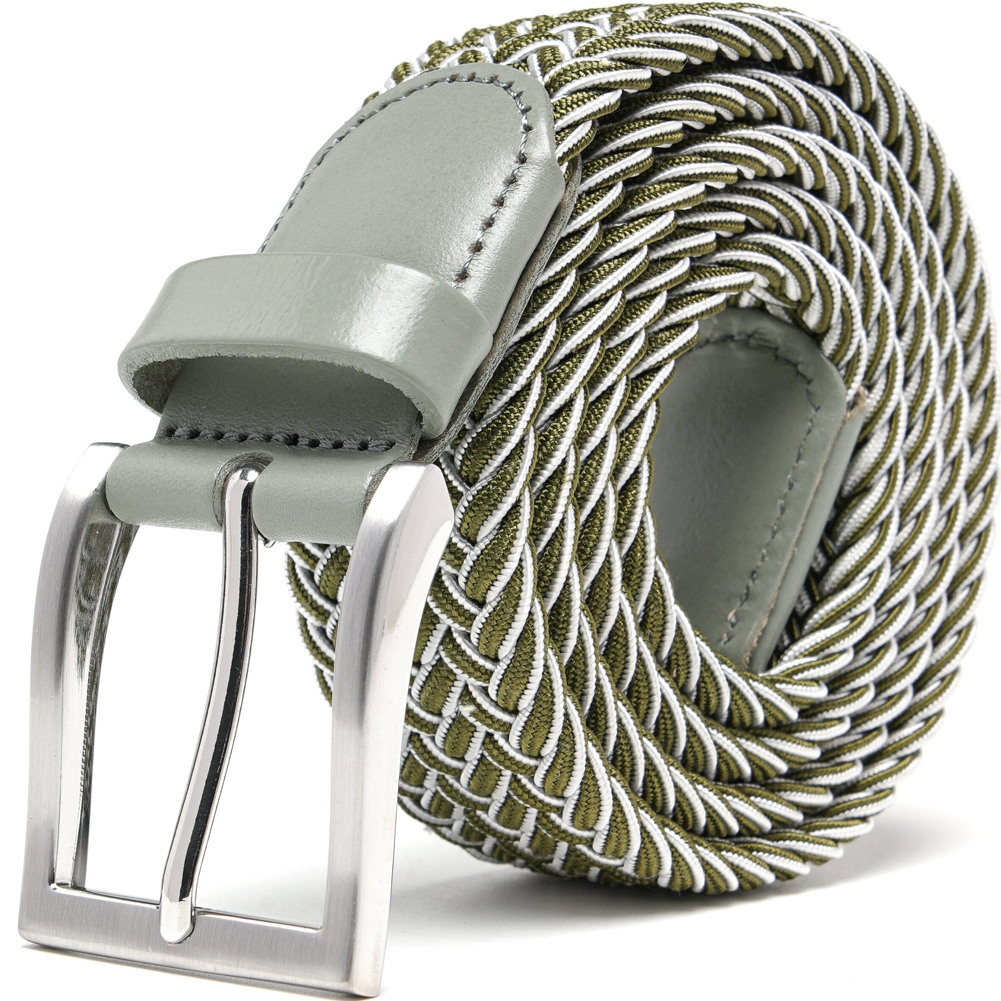 Mens Belt - Braided Stretch Golf Belt for Men 1 3/8"- Mens Gift for Golf Pants La2116 #8