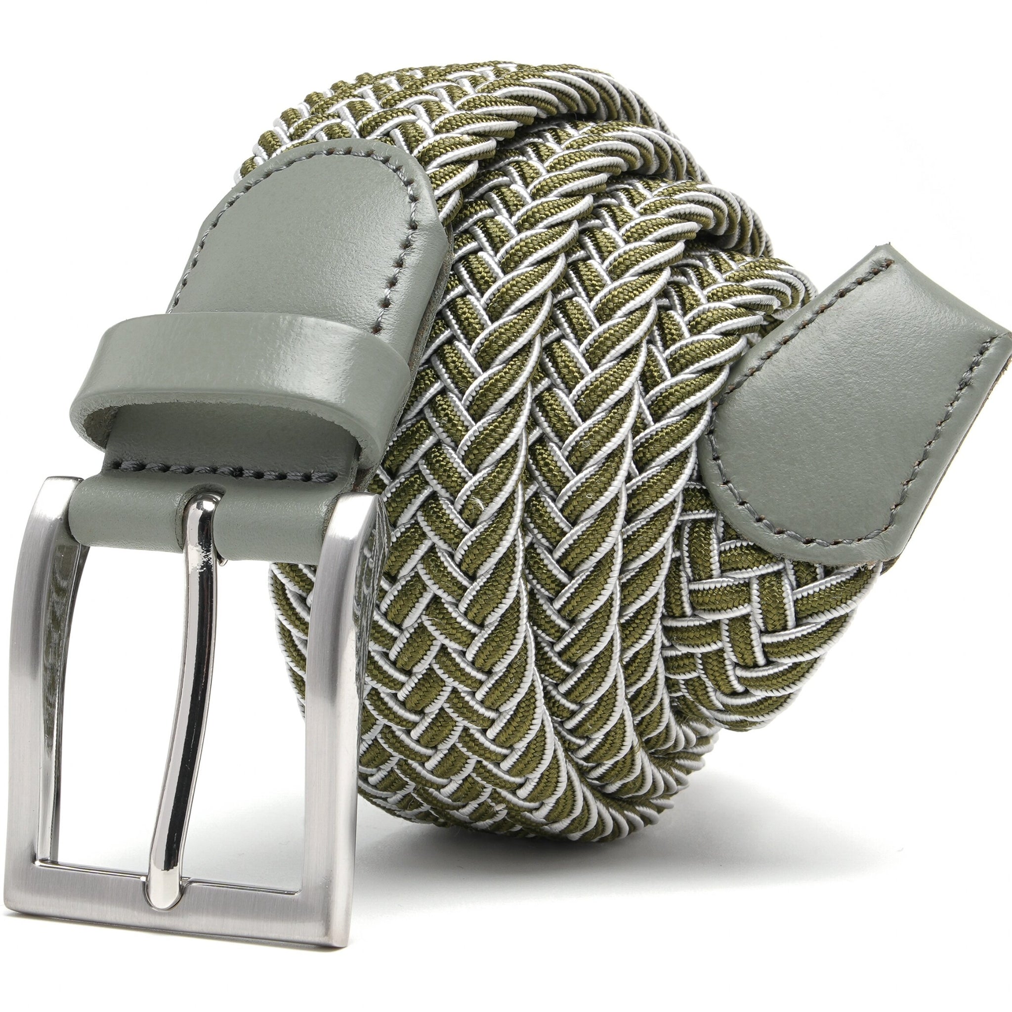 Mens Belt - Braided Stretch Golf Belt for Men 1 3/8"- Mens Gift for Golf Pants La2116 #8