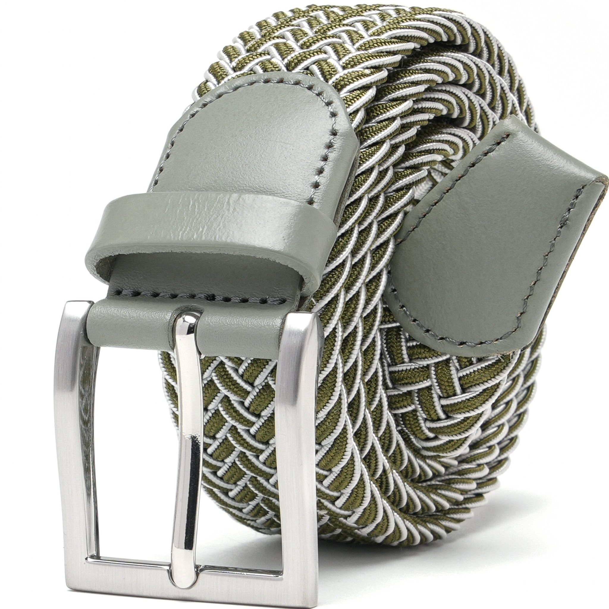 Mens Belt - Braided Stretch Golf Belt for Men 1 3/8"- Mens Gift for Golf Pants La2116 #8