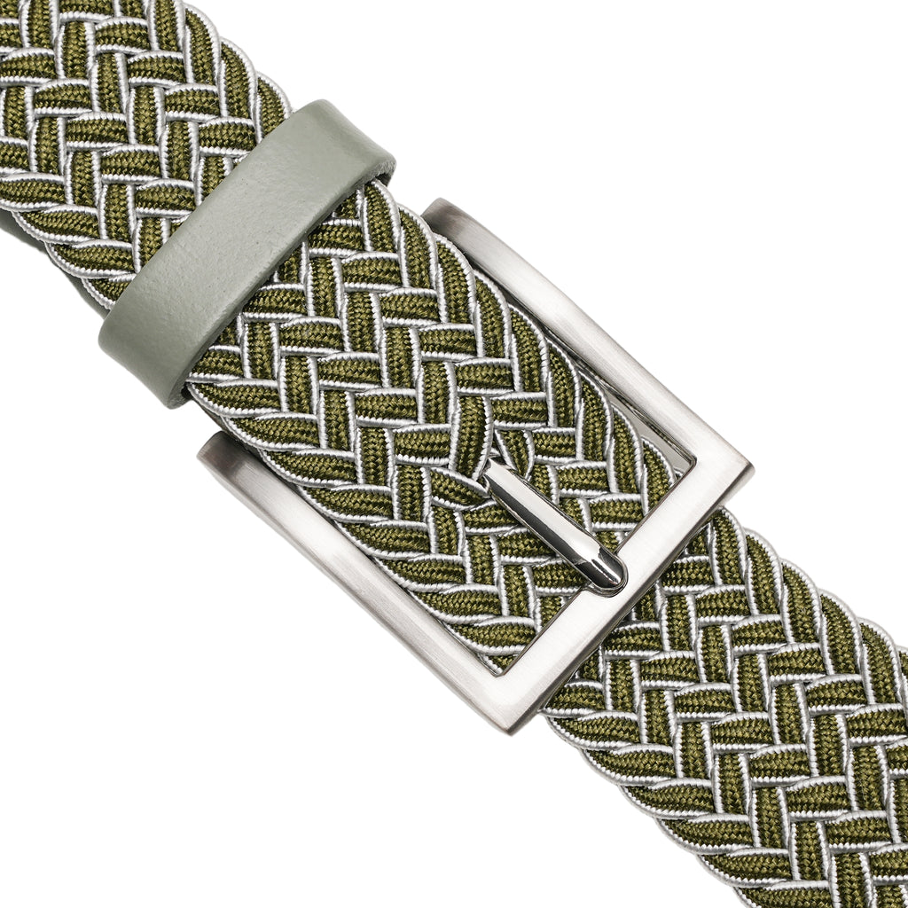 Mens Belt - Braided Stretch Golf Belt for Men 1 3/8"- Mens Gift for Golf Pants La2116 #8