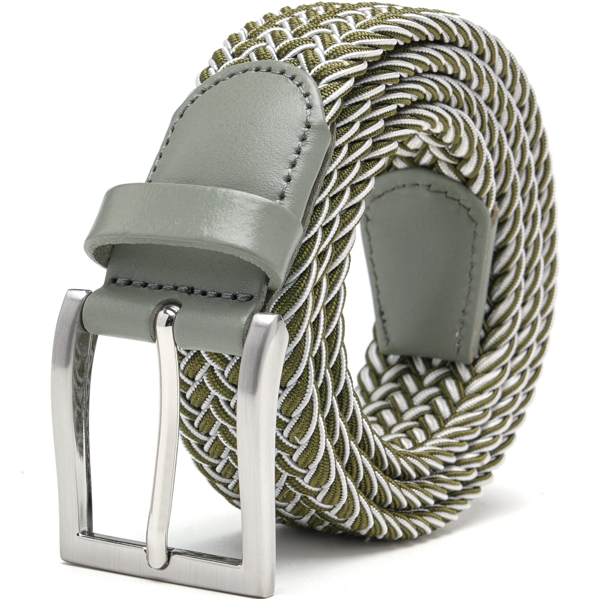 Mens Belt - Braided Stretch Golf Belt for Men 1 3/8"- Mens Gift for Golf Pants La2116 #8