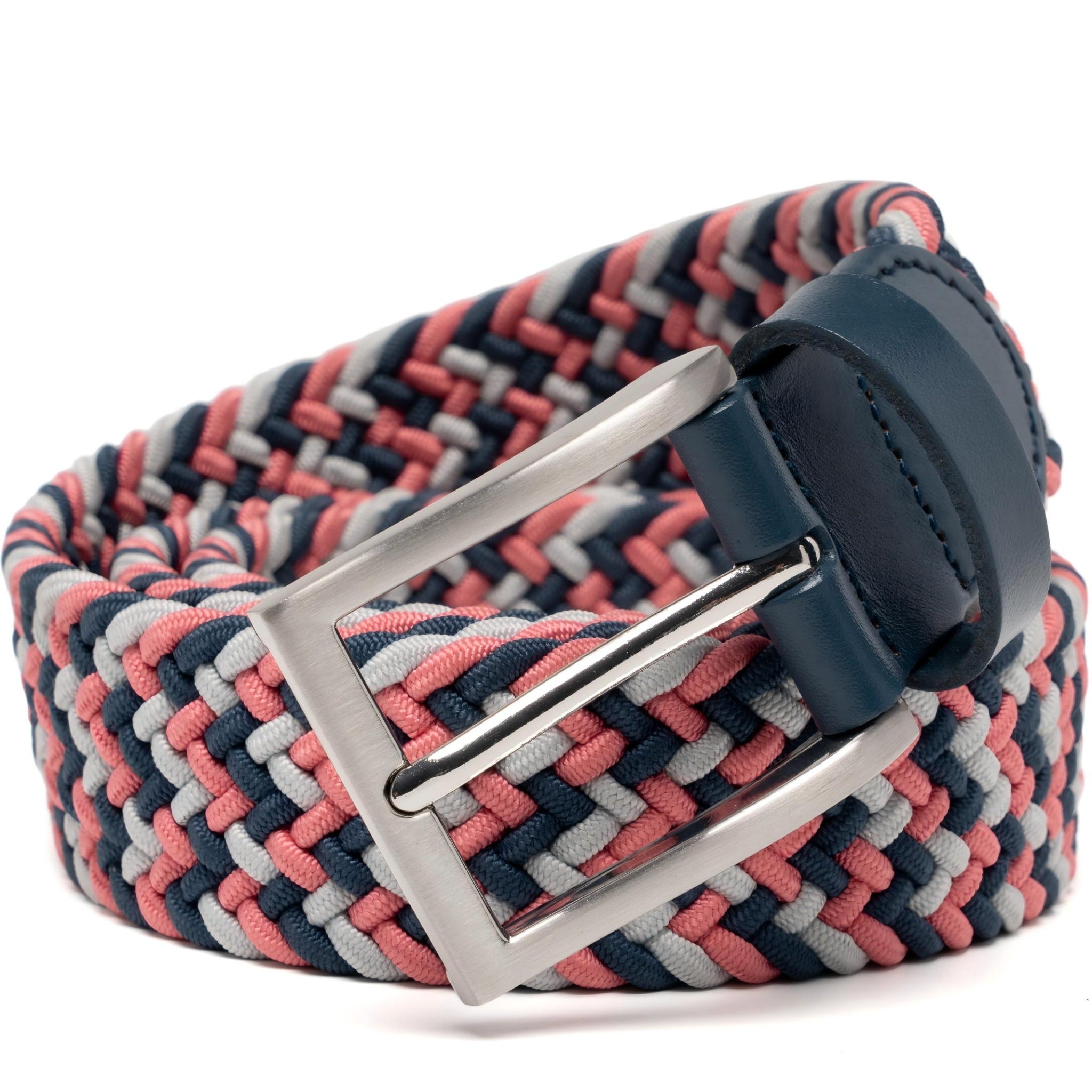 Mens Belt - Braided Stretch Golf Belt for Men 1 3/8"- Mens Gift for Golf Pants La2116 #11 Secondary image