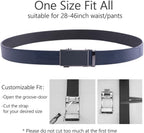 Men's Leather Ratchet Belt with Automatic Buckle