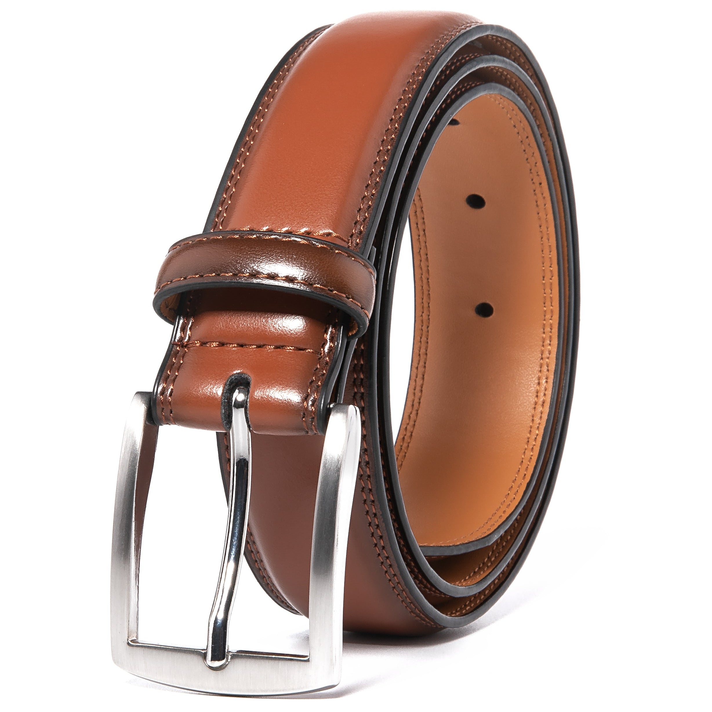 Fabio Valenti Men's Genuine Leather Dress Belt LA1015 Secondary image