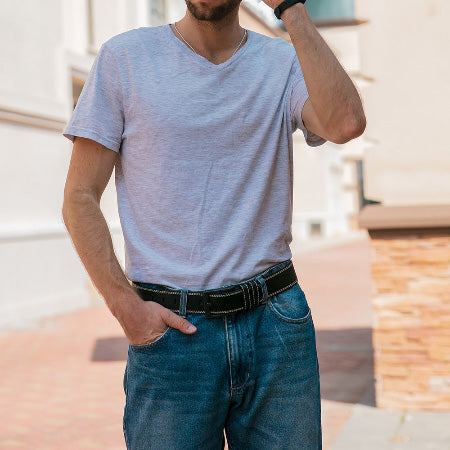 Fabio Valenti men's casual belt