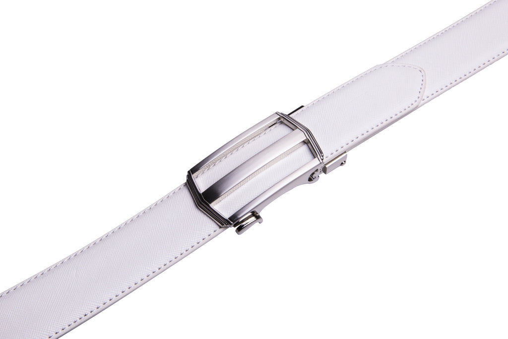 Minimalist Hollow Automatic Buckle Business Belt for Men