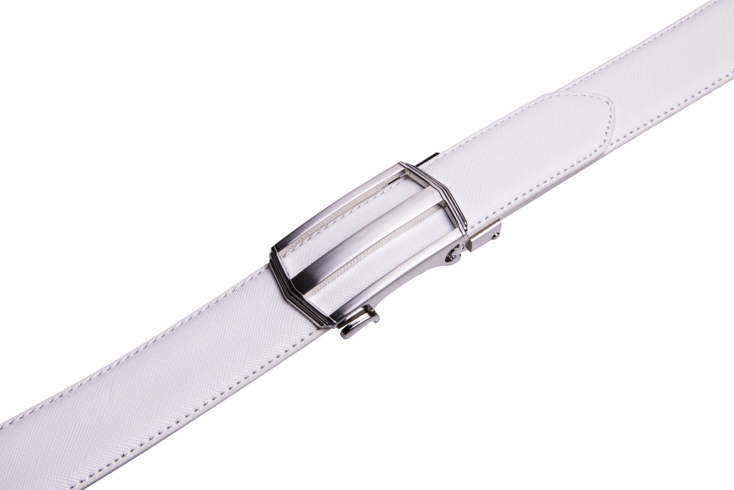 Minimalist Hollow Automatic Buckle Business Belt for Men