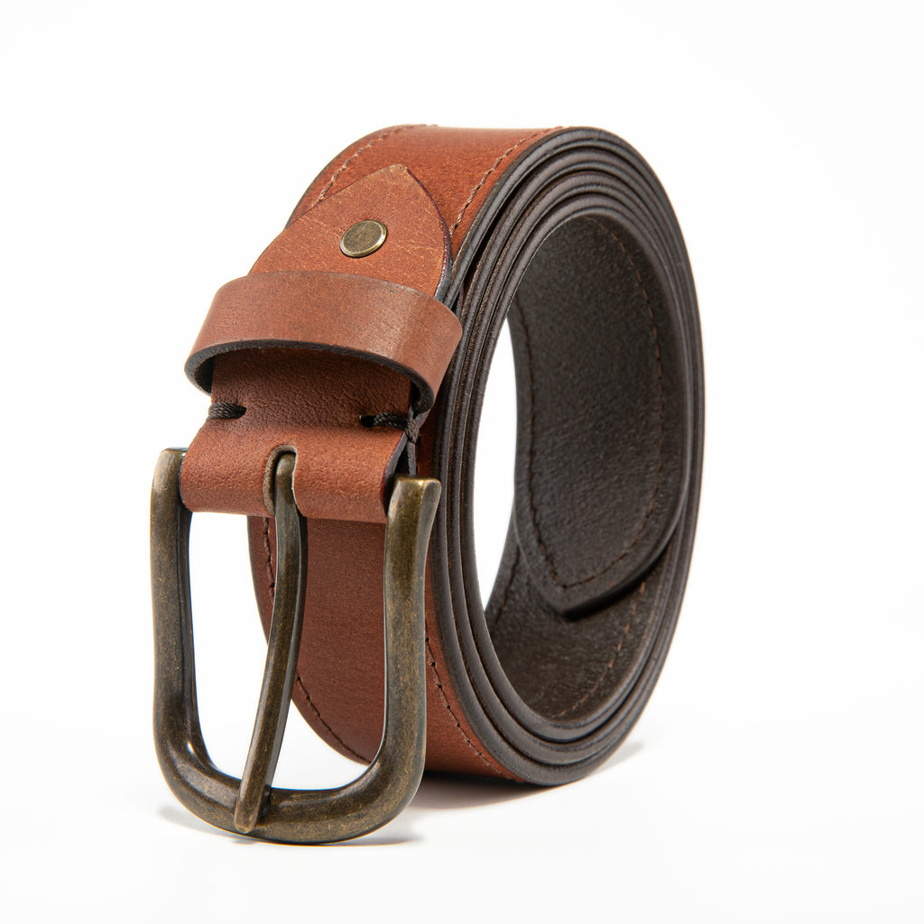 Fabio Valenti Men’s Top Grain Leather Casual Belts LA2090