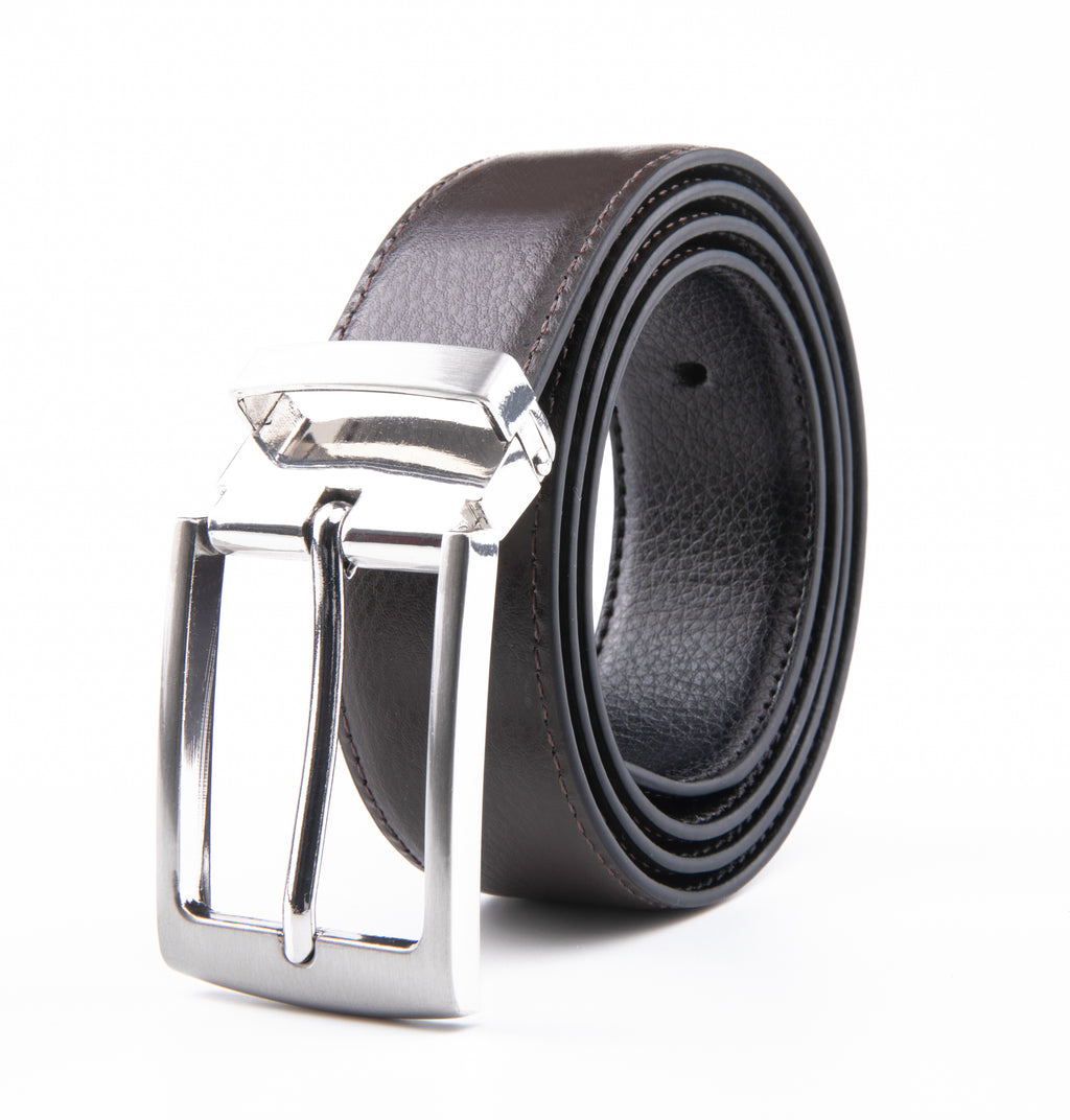 Fabio Valenti Men's PU Leather Reversible Belt CA1106