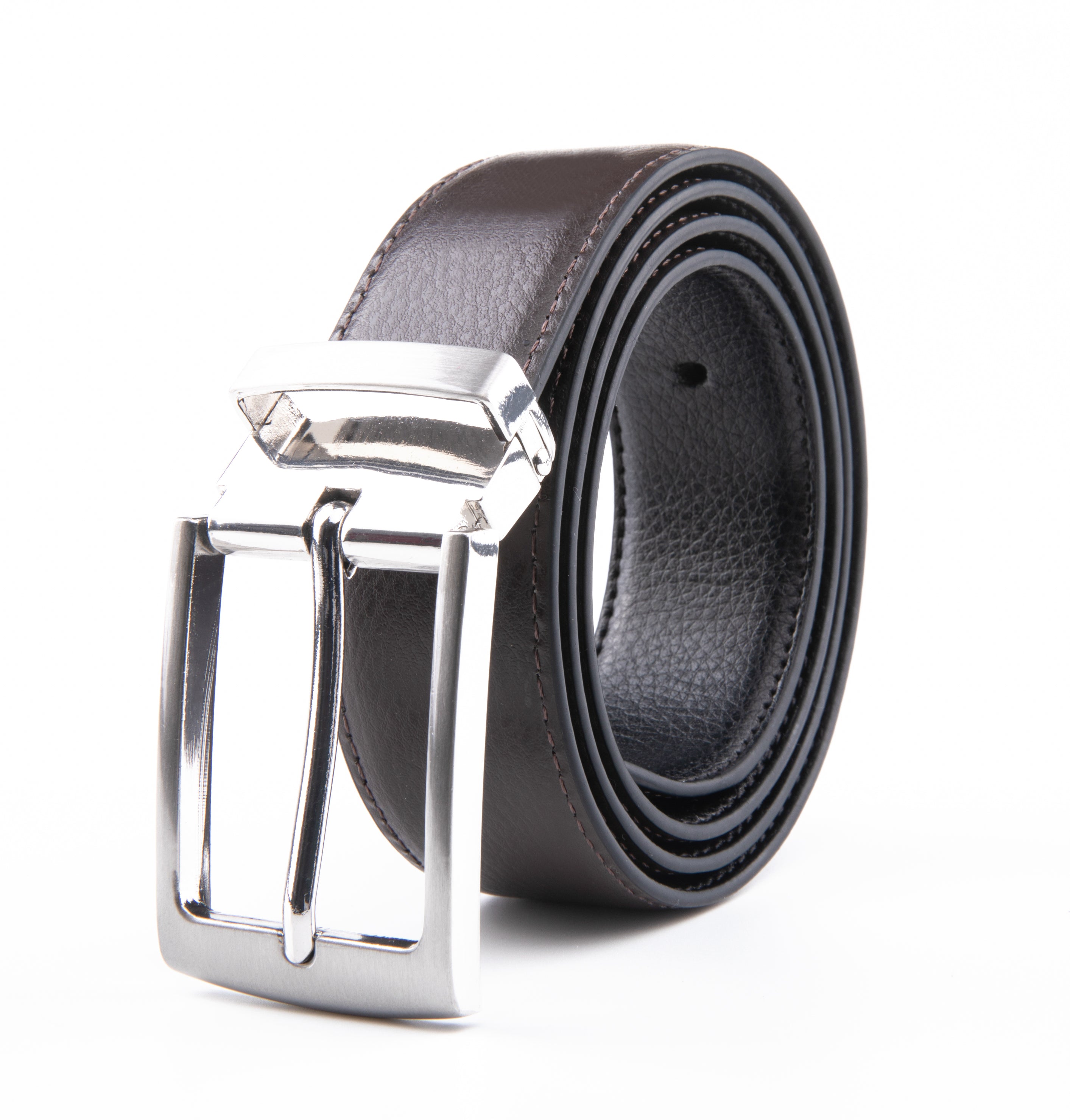 Fabio Valenti Men's PU Leather Reversible Belt CA1106