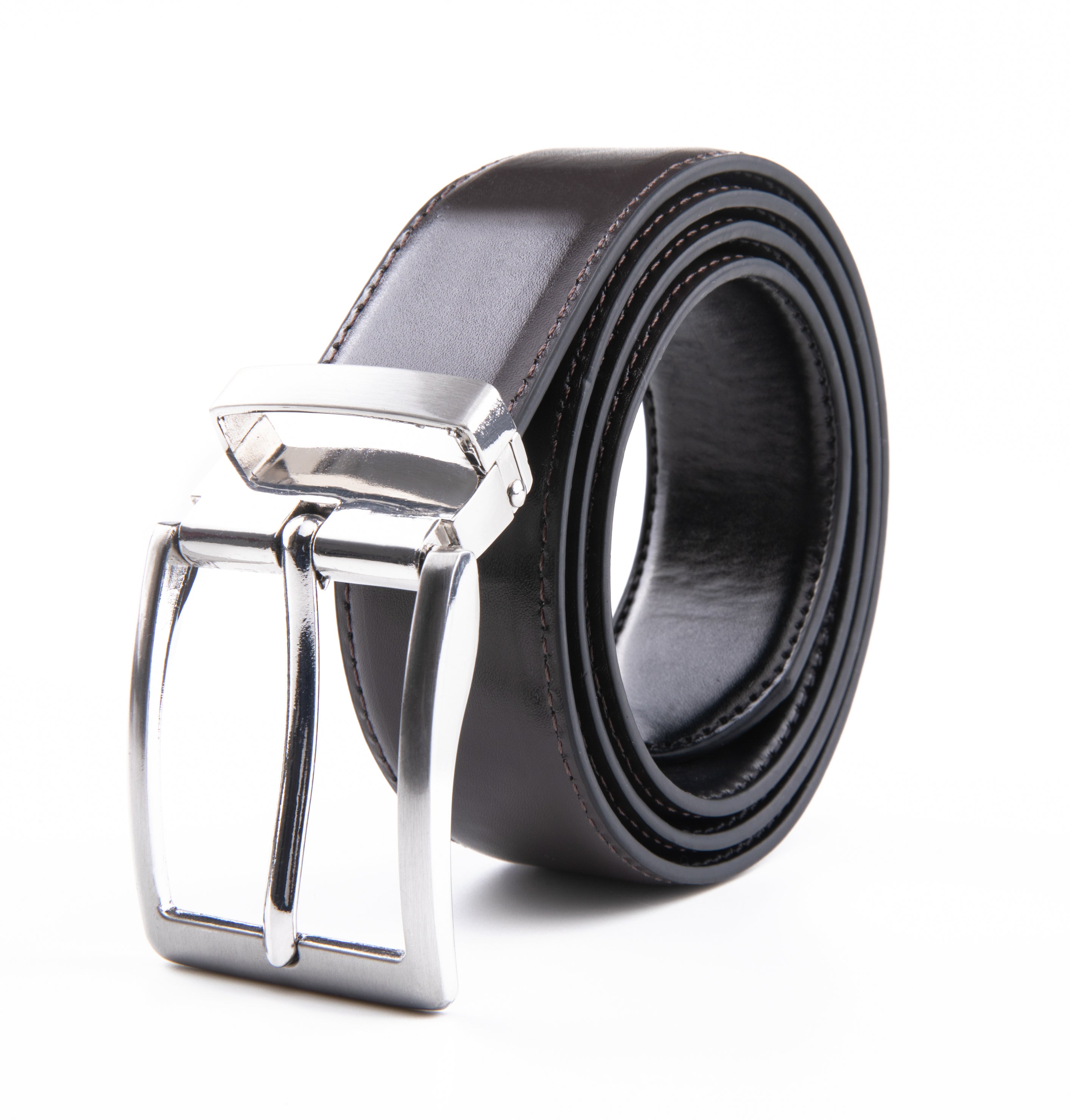 Fabio Valenti Men's PU Leather Reversible Belt CA1102