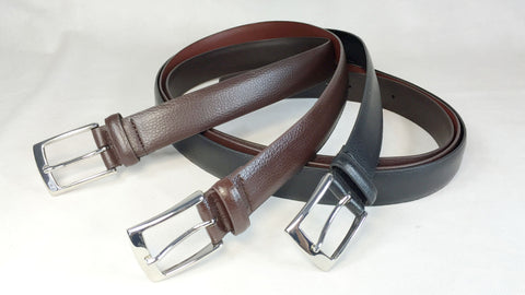 Men's Dress Leather Belt Wholesale LA1195 1 dozen Per PACK
