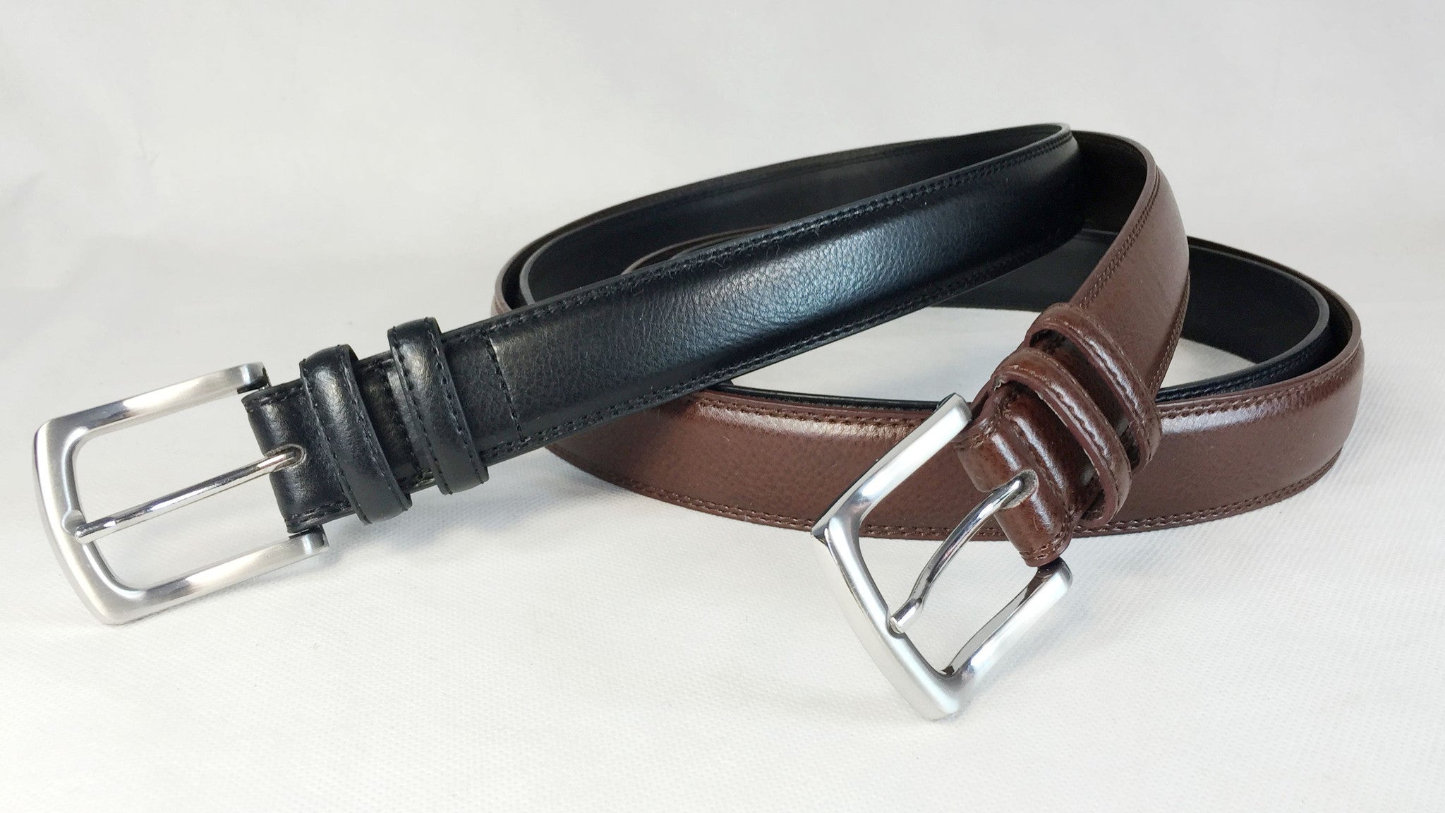 Fabio Valenti Men's Dress Leather Belt LA1186 Main image