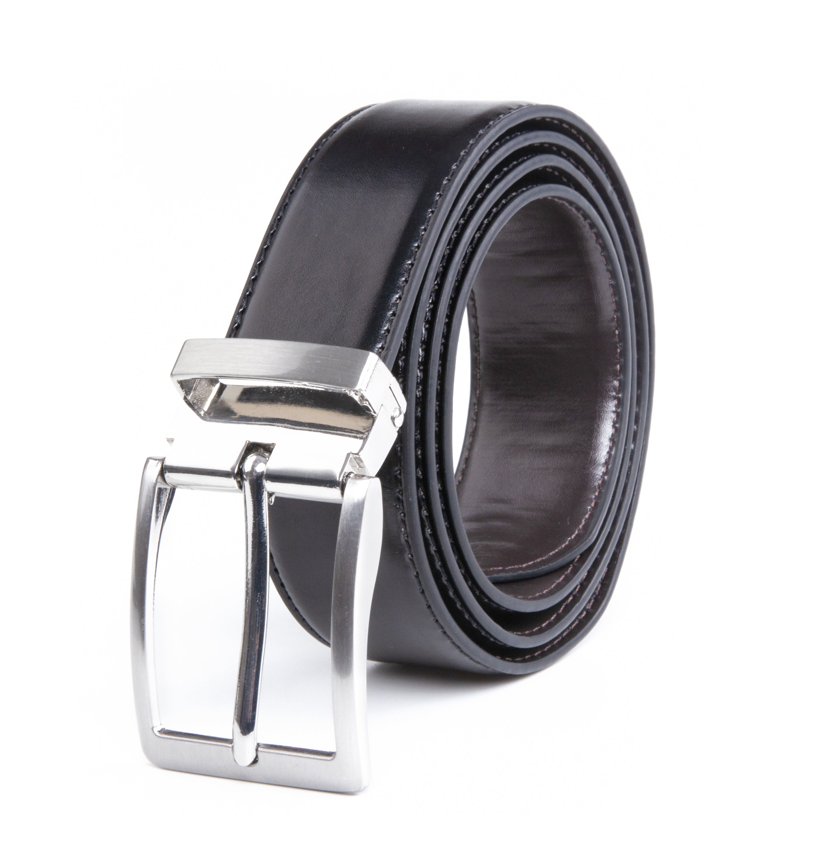 Fabio Valenti Men's PU Leather Reversible Belt CA1102 Main image