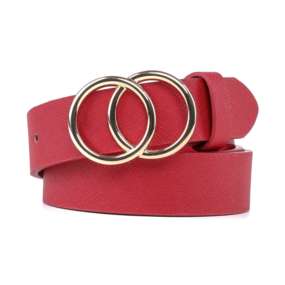 Fabio Valenti Women's Synthetic Leather Belts LF5360 Main image