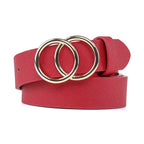 Fabio Valenti Women's Synthetic Leather Belts LF5360