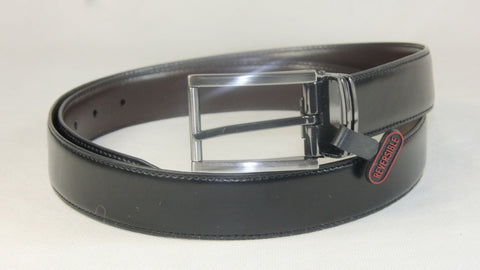 Men's Reversible Leather Belt Wholesale LA1008 1 dozen Per PACK