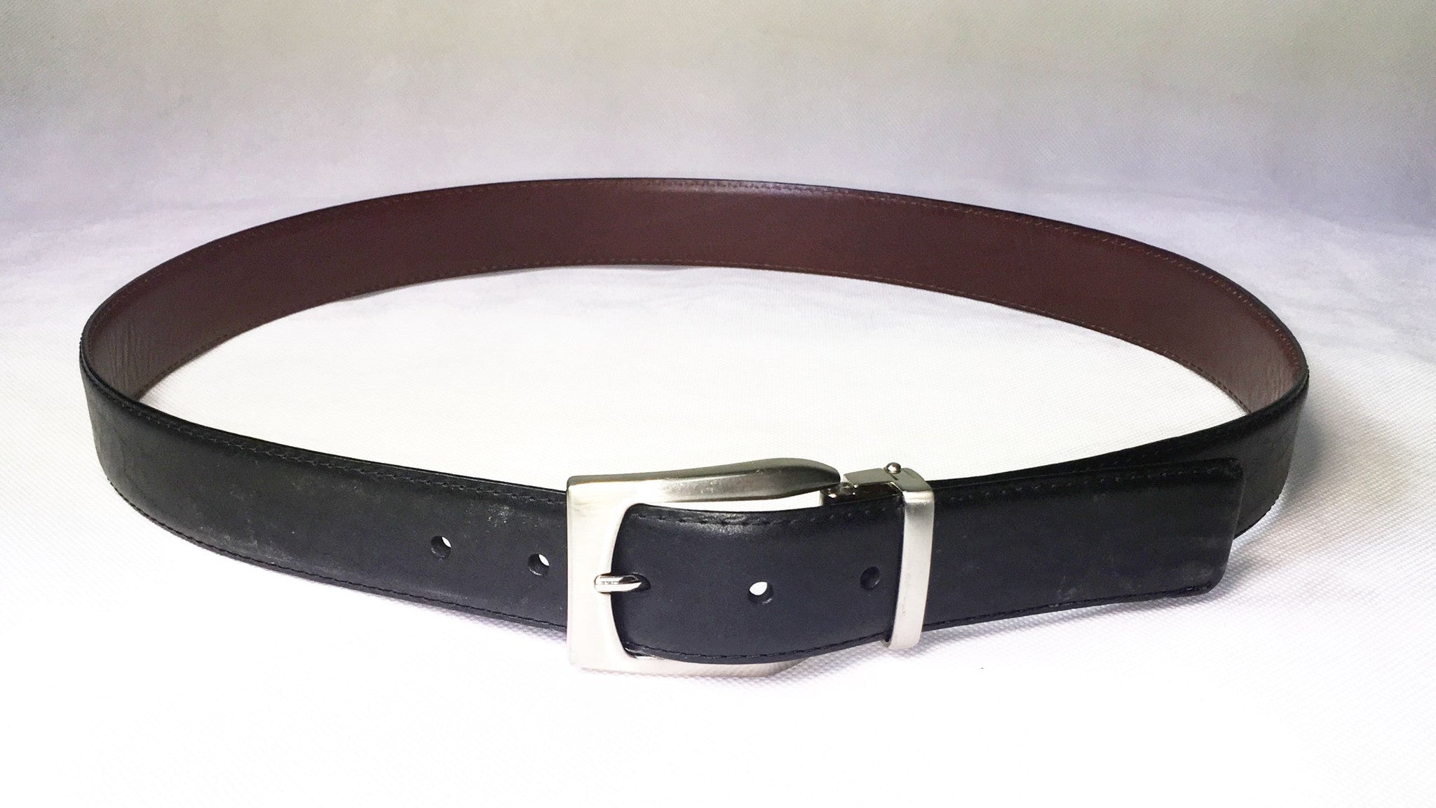 Fabio Valenti Men's Italian GENUINE Leather Belt LA1107