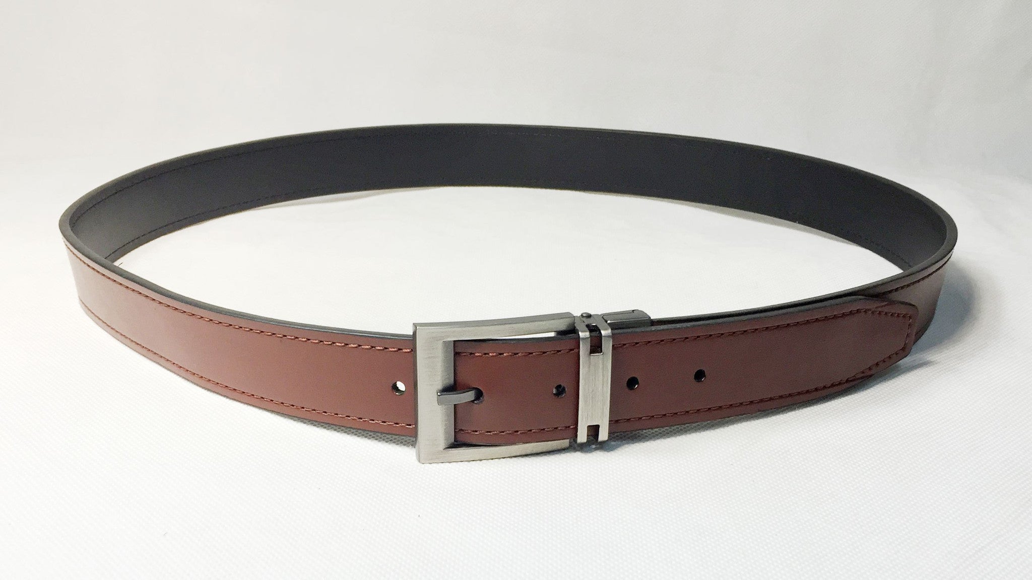 Fabio Valenti Men's Dress Leather Belt LA1142 Main image