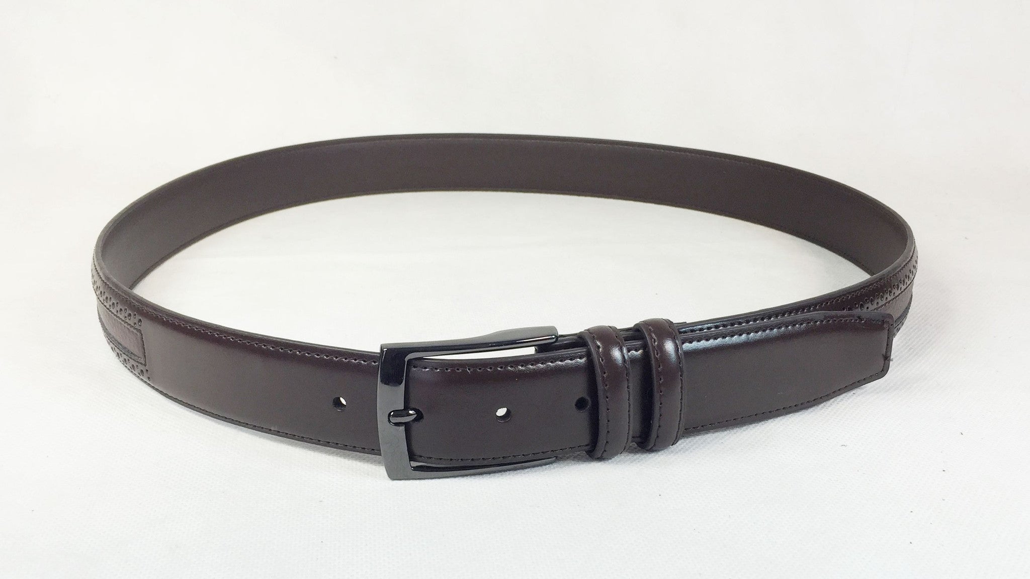 Fabio Valenti Men's Dress Leather Belt LA1194 Secondary image
