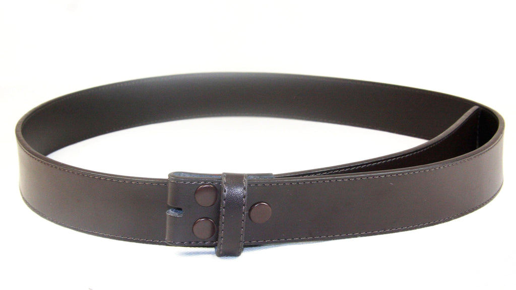 Fabio Valenti Men's Dress Leather Belt Snap on Belt Strap LA2039