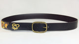 Women's Casual Embroidered Leather Belt Wholesale LA2044 1 dozen Per PACK